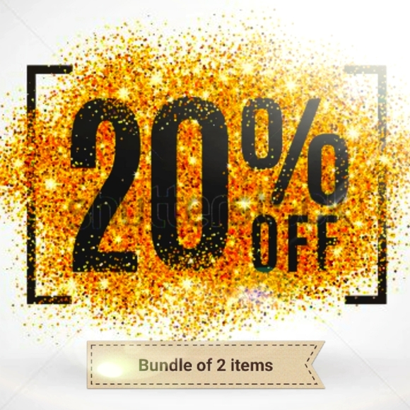 20% Off any 2 ITEM BUNDLE - Picture 1 of 1